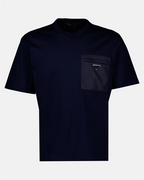 Camisetas T-shirt à logo triangle Prada Preto Homme