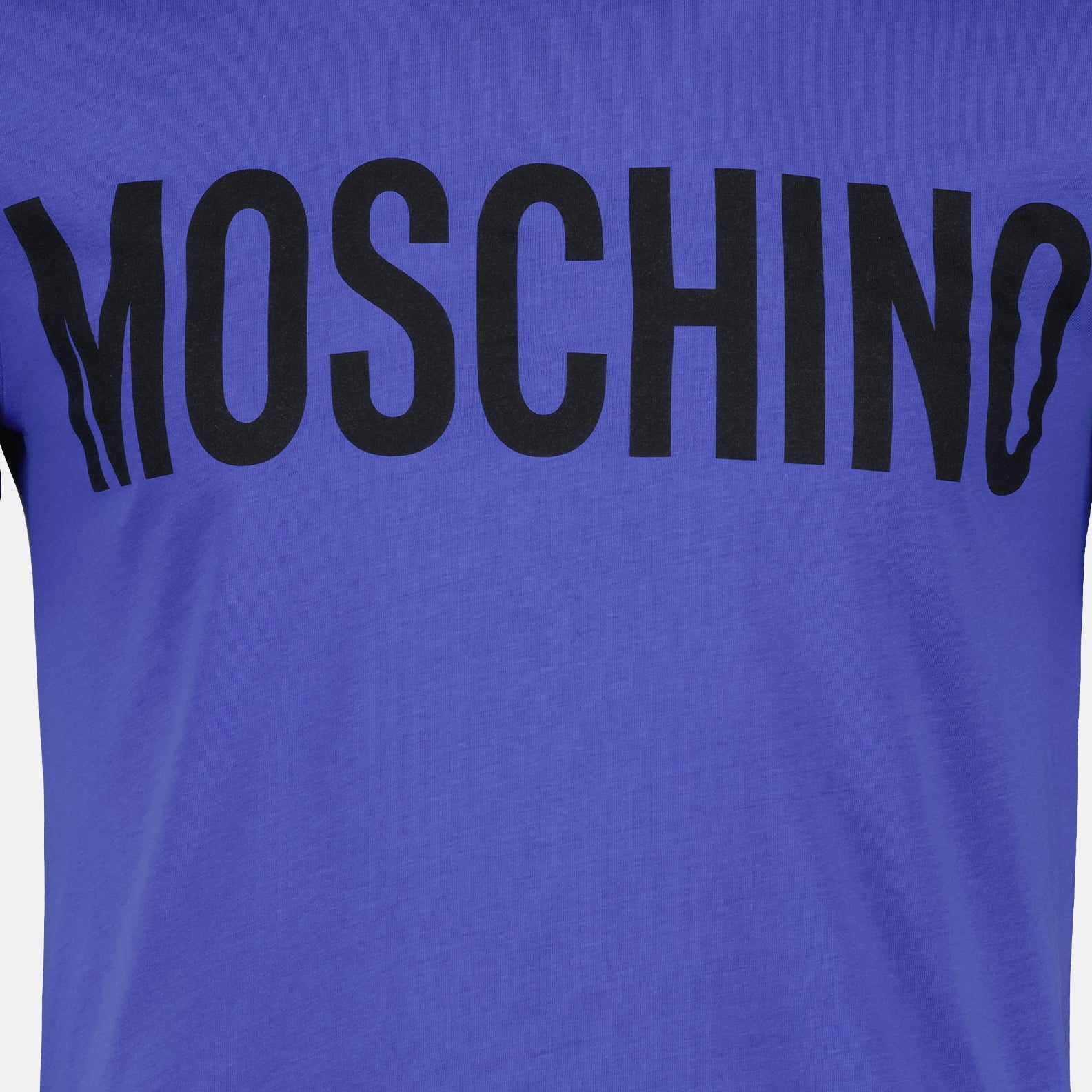 T-shirts T-shirt à logo Moschino Bleu Homme
