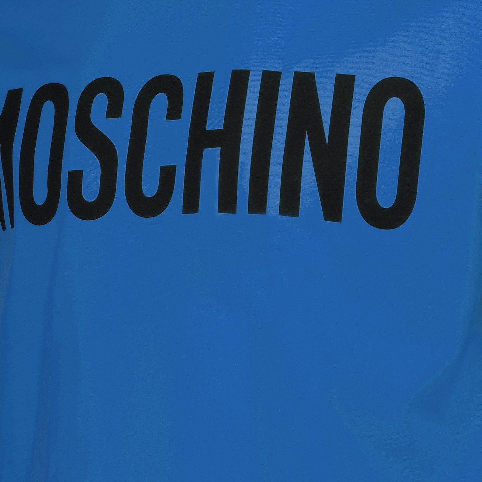 Camisetas T-shirt à logo Moschino Azul Homme