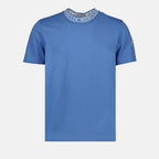 T-Shirts T-shirt à logo Moncler Blau Homme