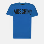 Camisetas T-shirt à logo Moschino Azul Homme