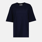 Camisetas T-shirt Ami de Coeur Ami PARIS Azul Unisexo