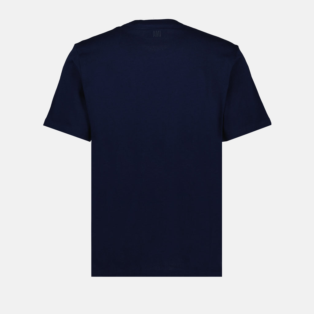 T-shirt T-shirt Ami Paris France Ami PARIS Blu Homme