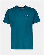 T-shirt T-shirt Arrow bricks Off-White Blu Homme