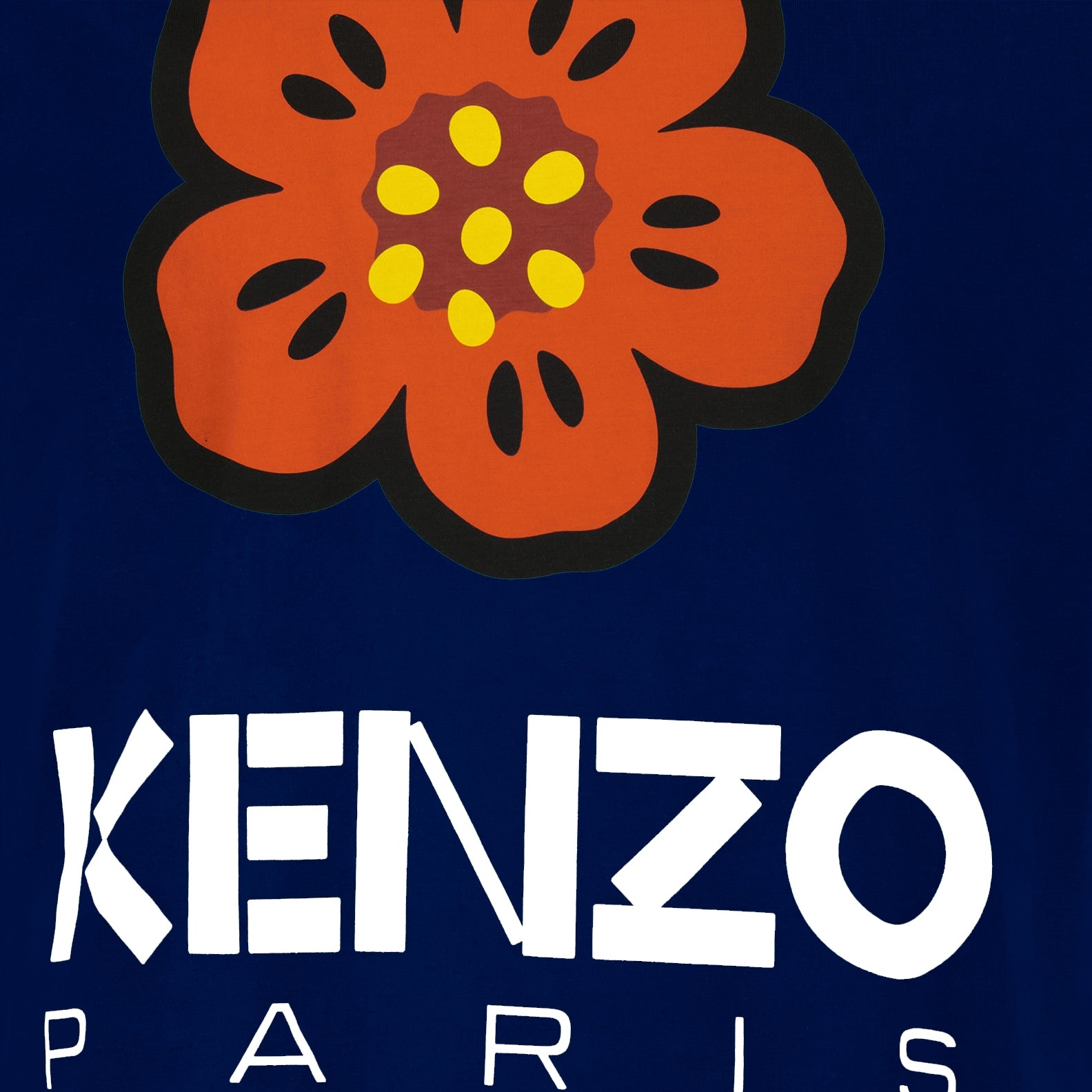 T-Shirts T-shirt Boke Flower Kenzo Blau Homme