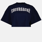 티셔츠 T-shirt Coeur sacré Ami PARIS 파란색 Femme