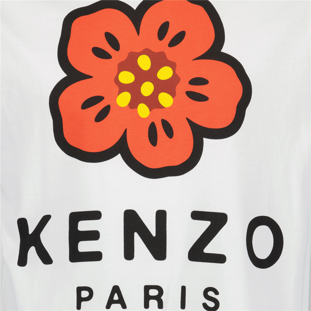 T-shirt T-shirt Boke Flower Kenzo Bianco Homme