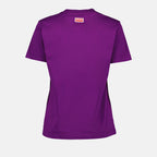Tシャツ ボケフラワーTシャツ Kenzo 紫 女性