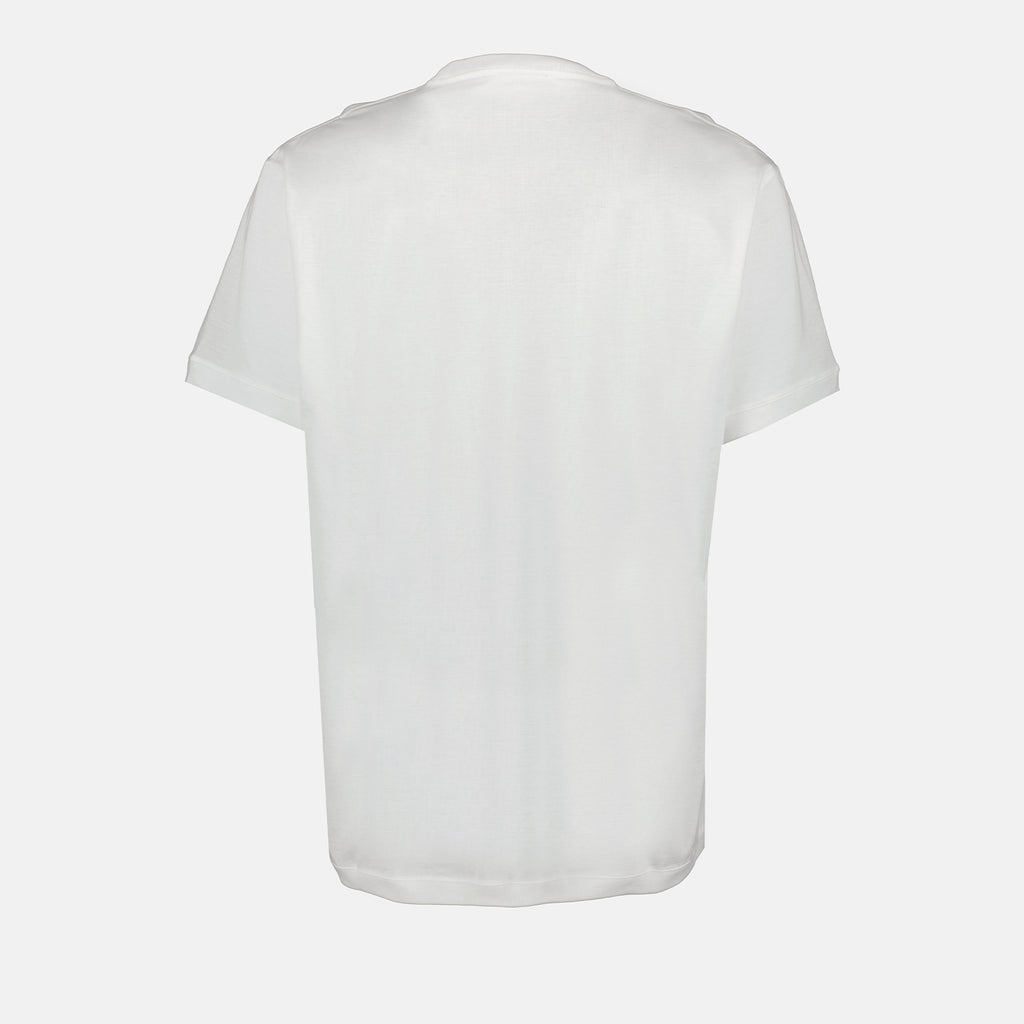 Camisetas T-shirt brodé Alexander McQueen Branco Homme