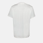 Camisetas T-shirt brodé Alexander McQueen Branco Homme