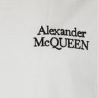 Camisetas T-shirt brodé Alexander McQueen Branco Homme