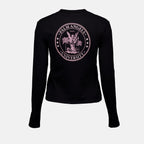 티셔츠 T-shirt college Palm Angels 검은색 Femme
