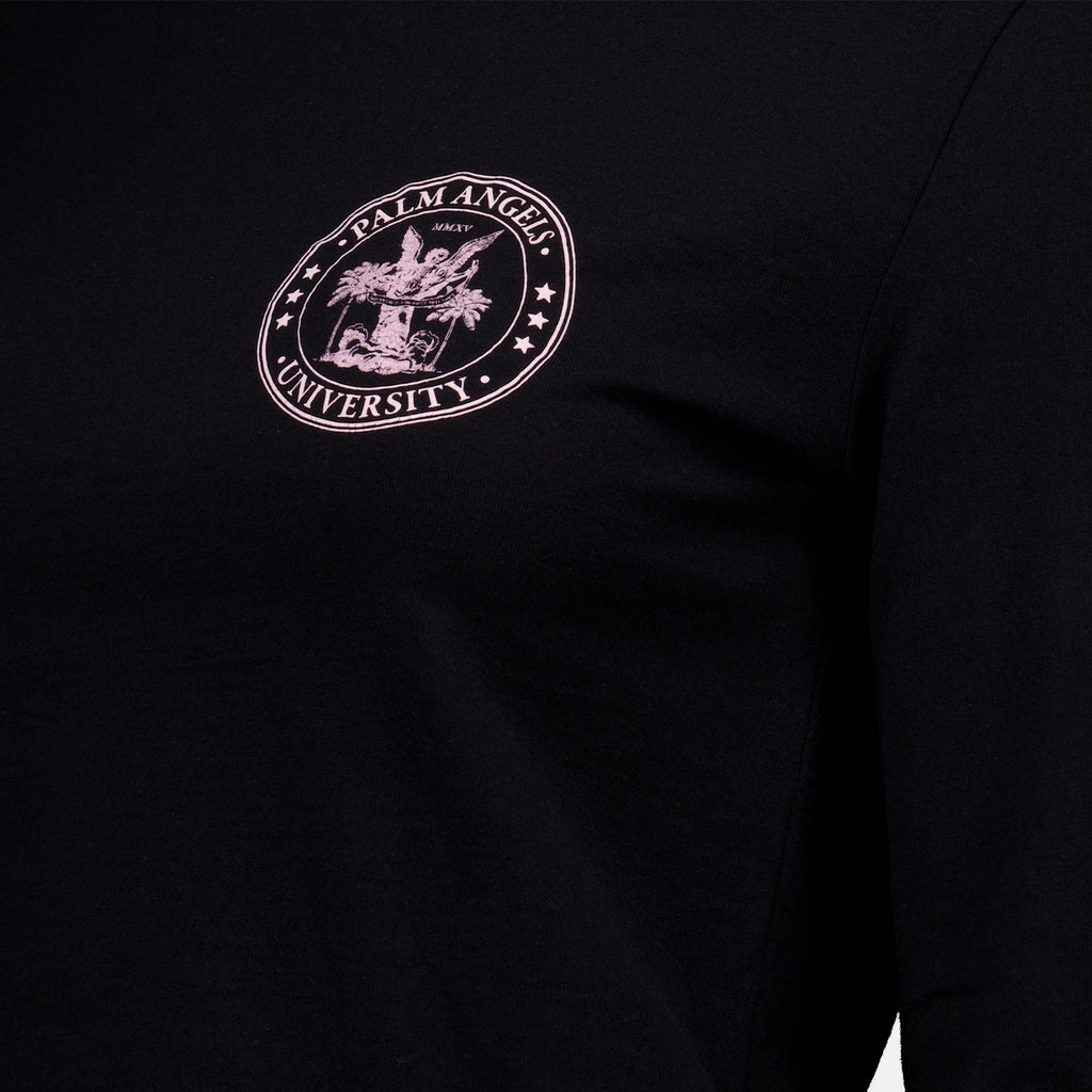 티셔츠 T-shirt college Palm Angels 검은색 Femme