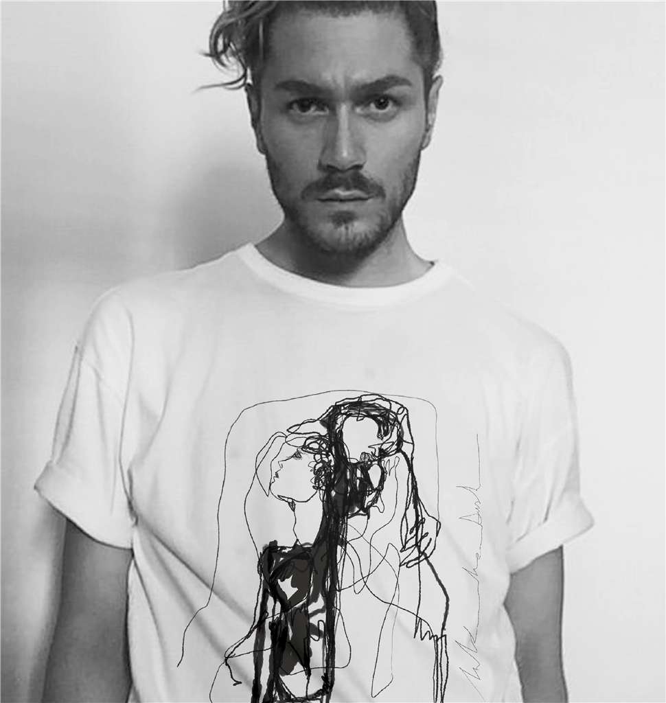 Camisetas T-Shirt para Casal Askthedust Branco Homme