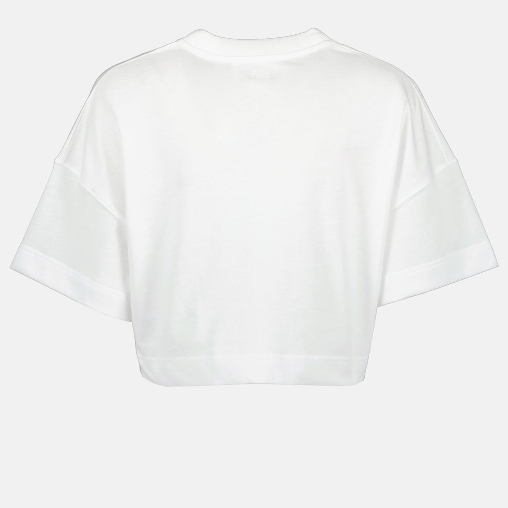 T-Shirts T-shirt cropped Ami PARIS Weiß Femme