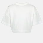 T-Shirts T-shirt cropped Ami PARIS Weiß Femme