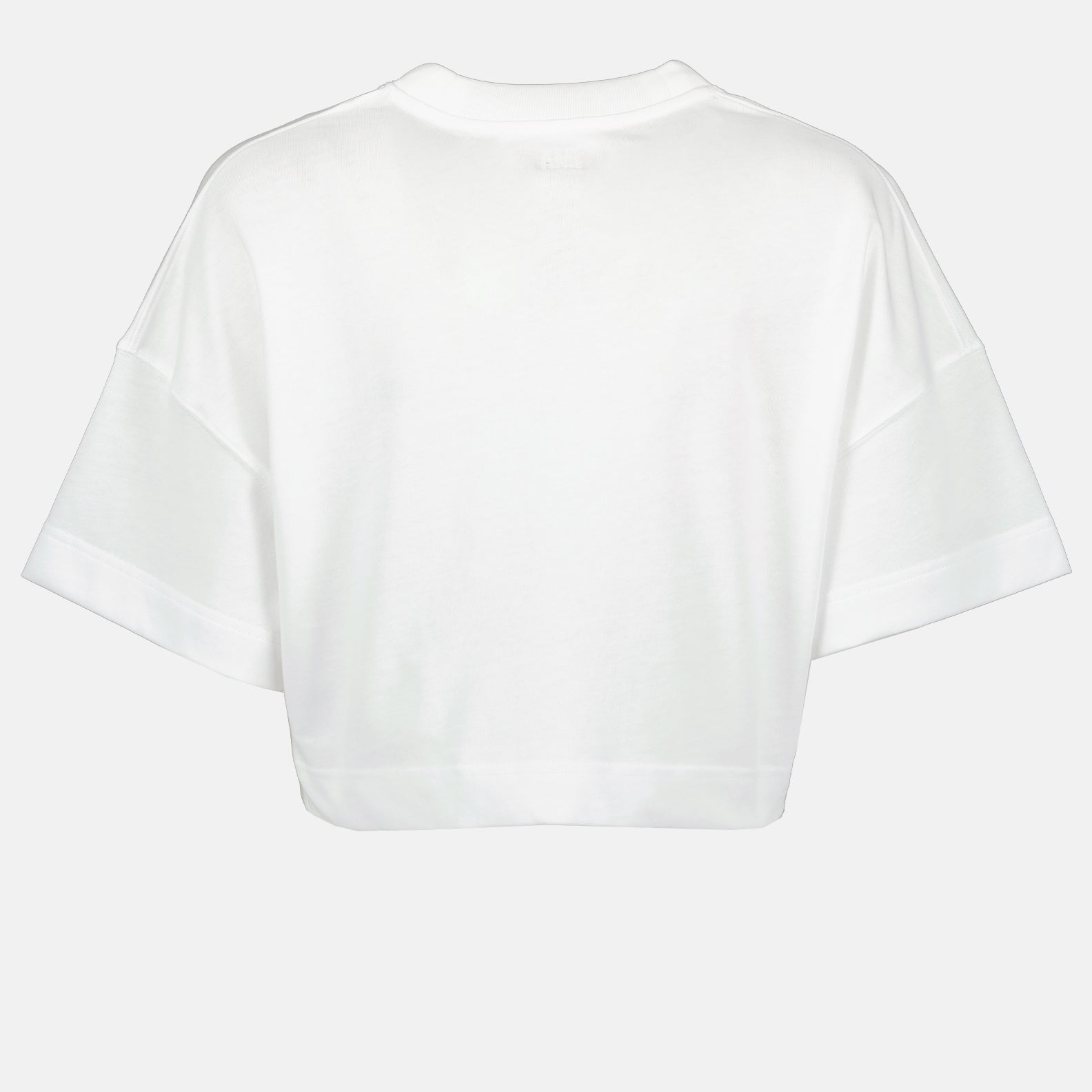 T-Shirts T-shirt cropped Ami PARIS Weiß Femme