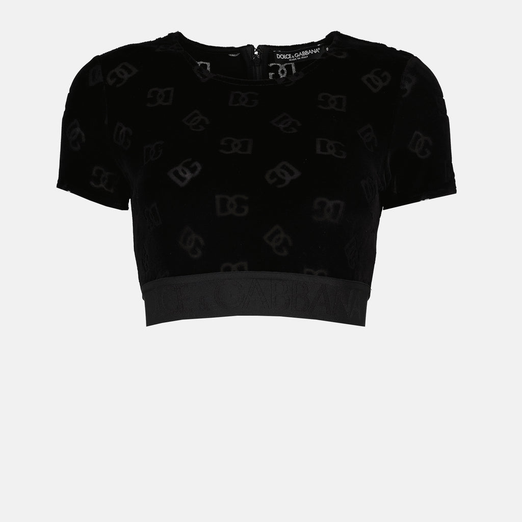 T-shirts T-shirt DG Dolce & Gabbana Noir Femme