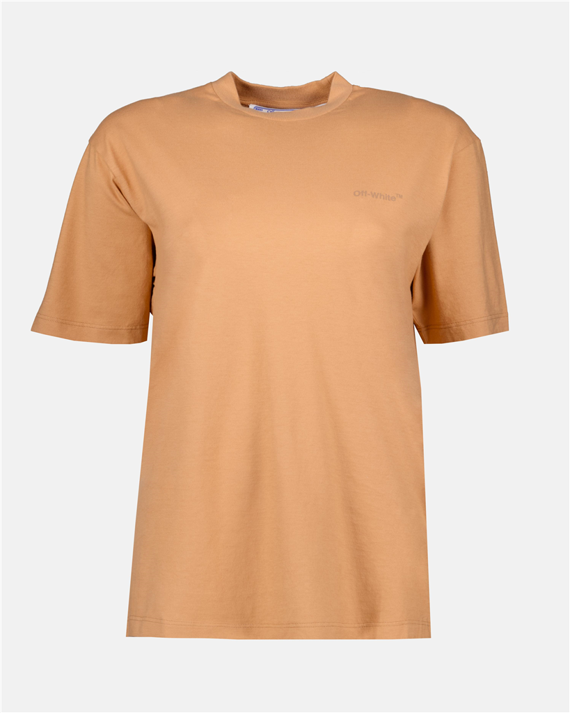 Tシャツ ダイアグTシャツ Off-White 茶色 女性