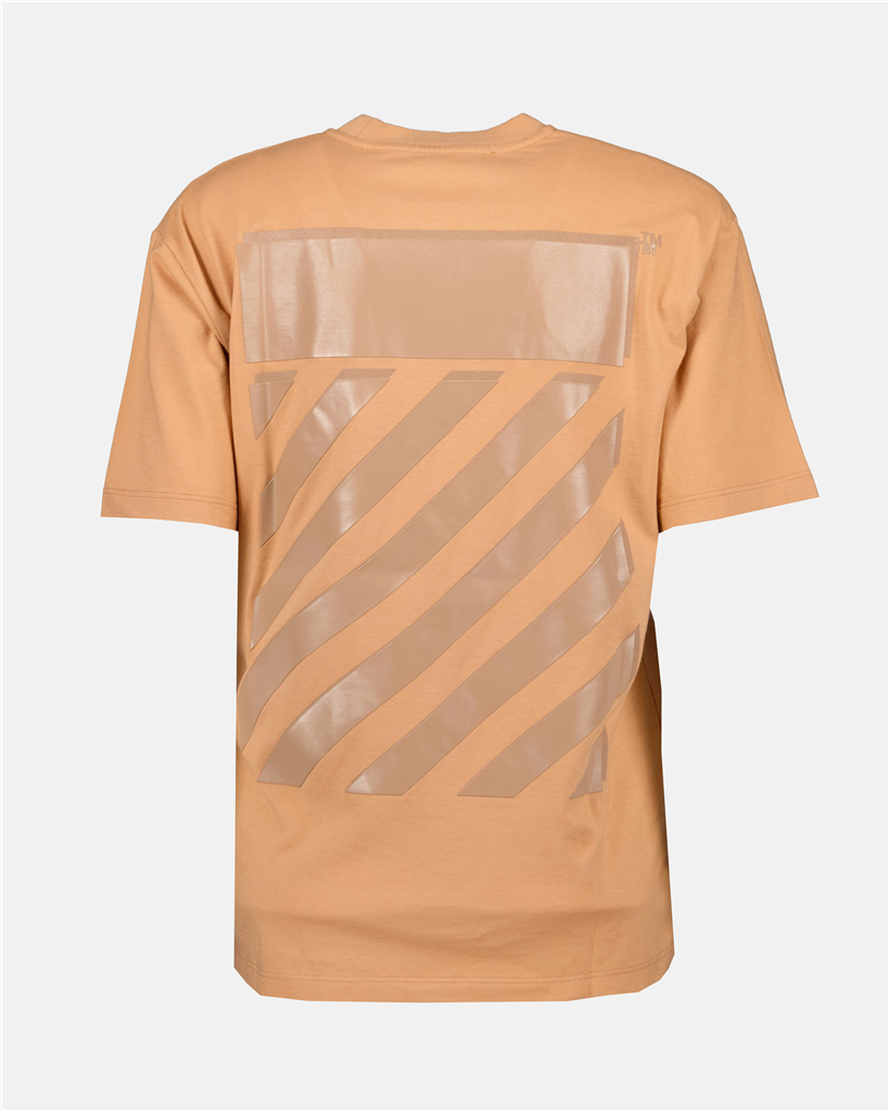 Tシャツ ダイアグTシャツ Off-White 茶色 女性