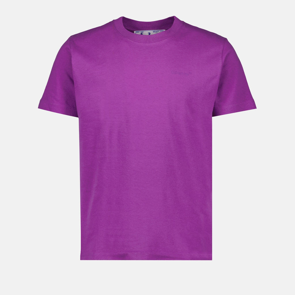 Camisetas T-shirt Diag Off-White Roxo Homme