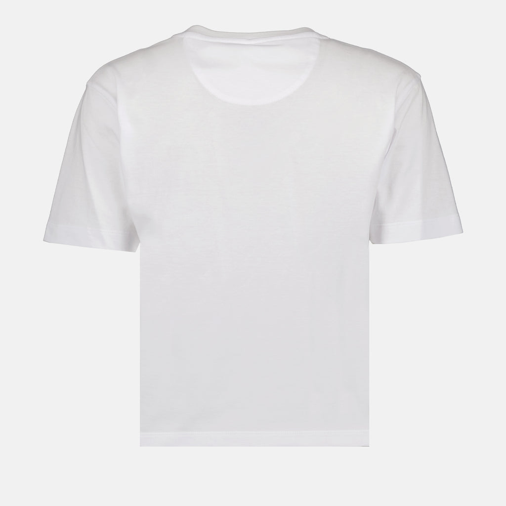 Camisetas T-shirt en jersey Fendi Branco Femme