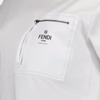 Camisetas T-shirt en jersey Fendi Branco Femme