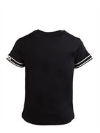 의류 T-shirt à liseré Fendi 검은색 어린이들