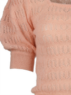 Strickwaren T-shirt en mohair Miu Miu Rosa Femme