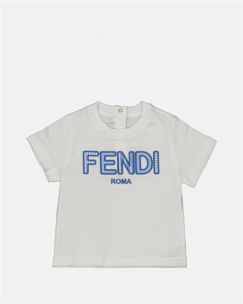 Vêtements T-shirt Fendi Roma Fendi Beige Enfants