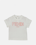 Vêtements T-shirt Fendi Roma Fendi Beige Enfants
