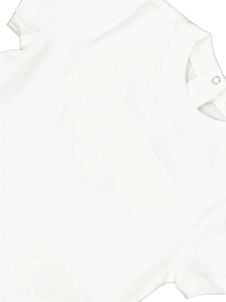 Vêtements T-shirt Fendi Roma Fendi Blanc Enfants