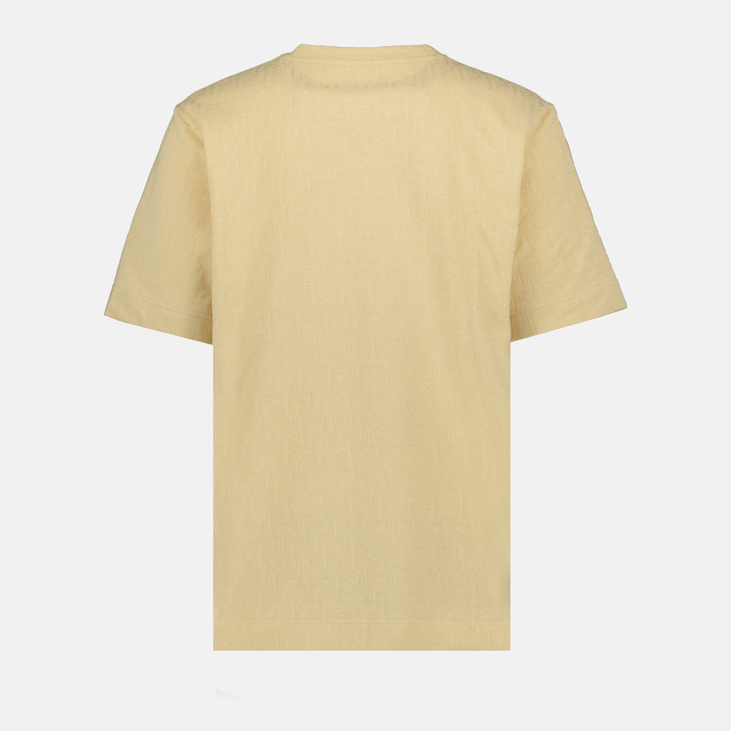 T-shirts T-shirt FF Fendi Beige Homme