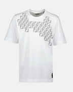 T-Shirts T-shirt FF Fendi Weiß Homme