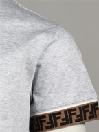 Prendas T-shirt FF Fendi Gris Niños