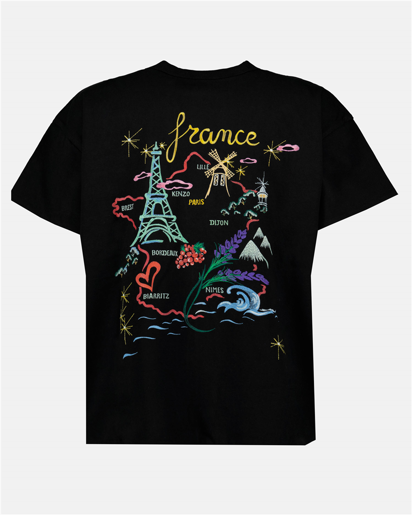 Sweatshirts T-shirt France-Japan Kenzo Noir Femme