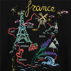 Sweatshirts T-shirt France-Japan Kenzo Noir Femme