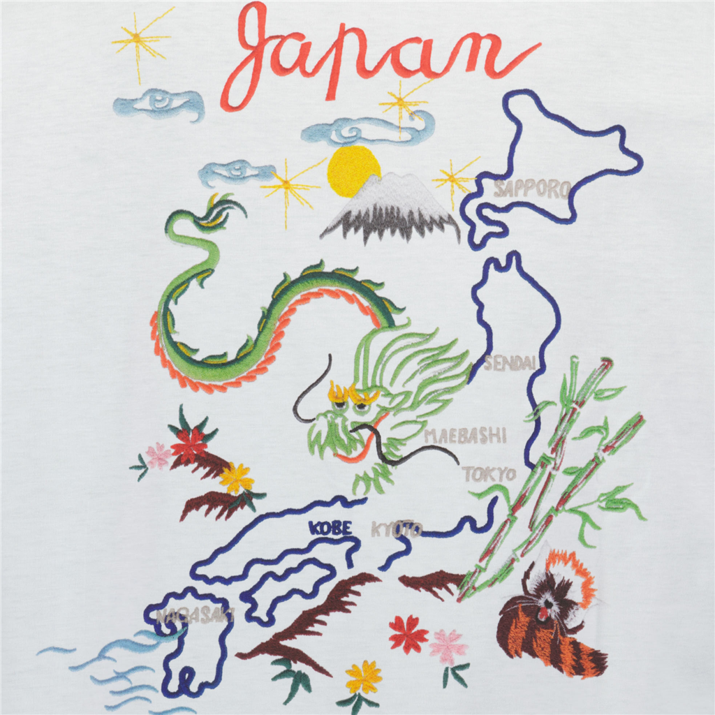 T-shirts T-shirt France-Japan Kenzo Blanc Homme
