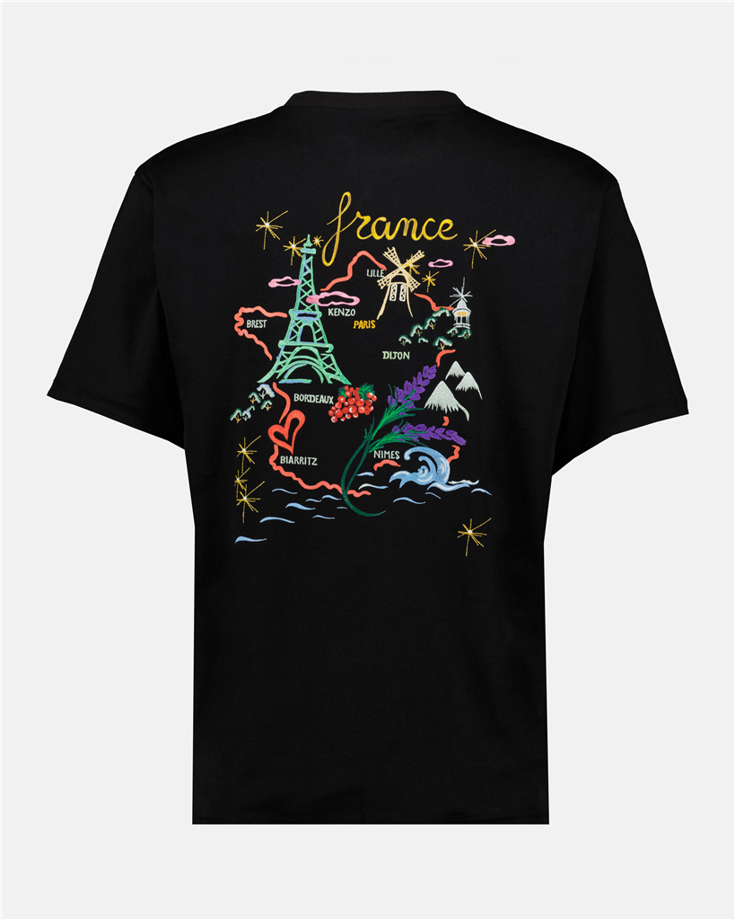 T-shirts T-shirt France-Japan Kenzo Blanc Homme