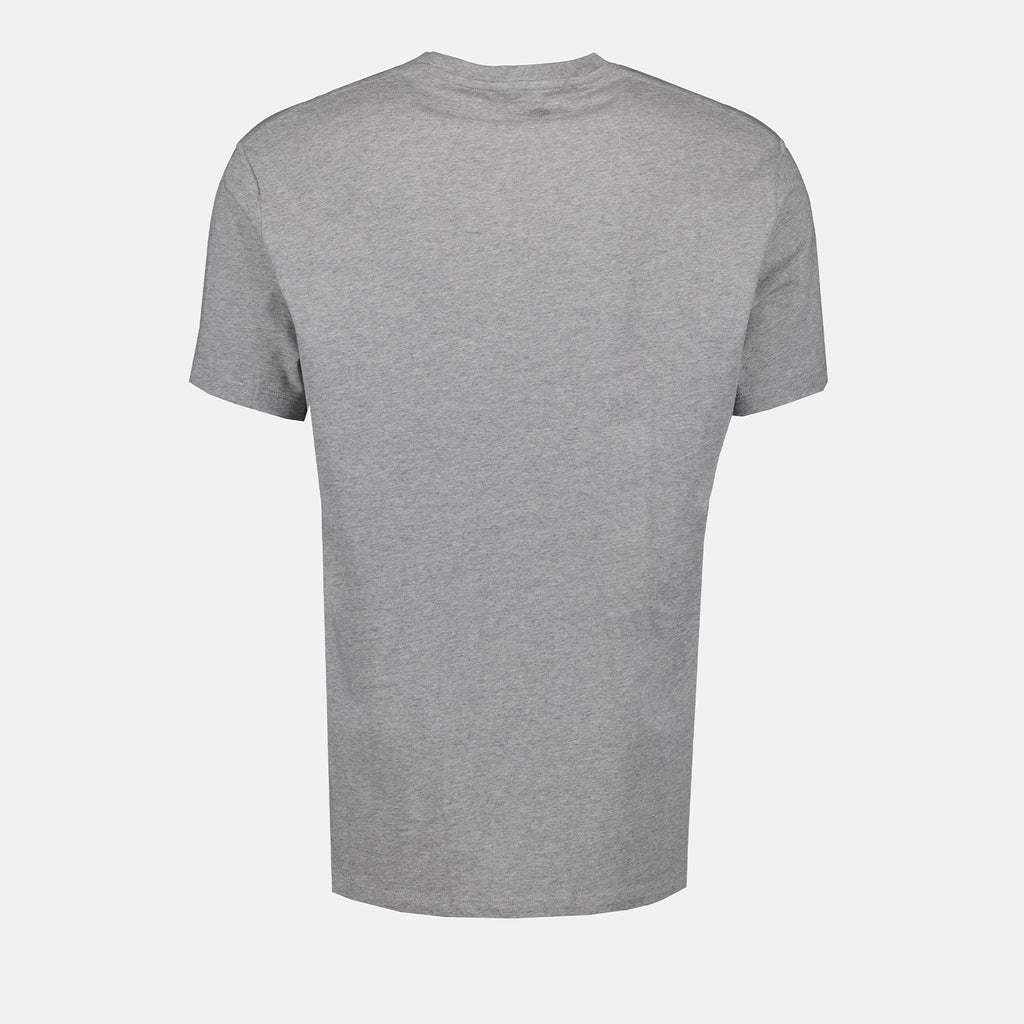 Camisetas T-shirt Graffiti Alexander McQueen Gris Homme