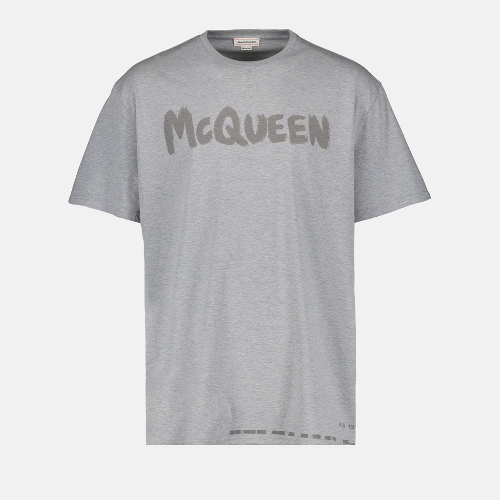 T shirt Graffiti gris