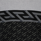T-shirts T-shirt Greca Versace Gris Homme
