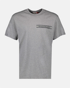 T-Shirts T-shirt à logo bande Alexander McQueen Grau Homme