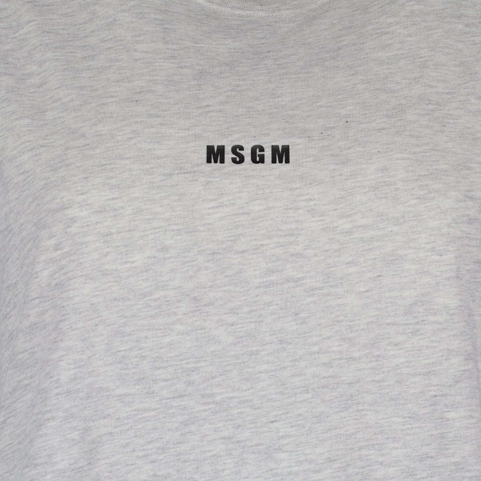 T-shirts T-shirt à logo MSGM Gris Femme