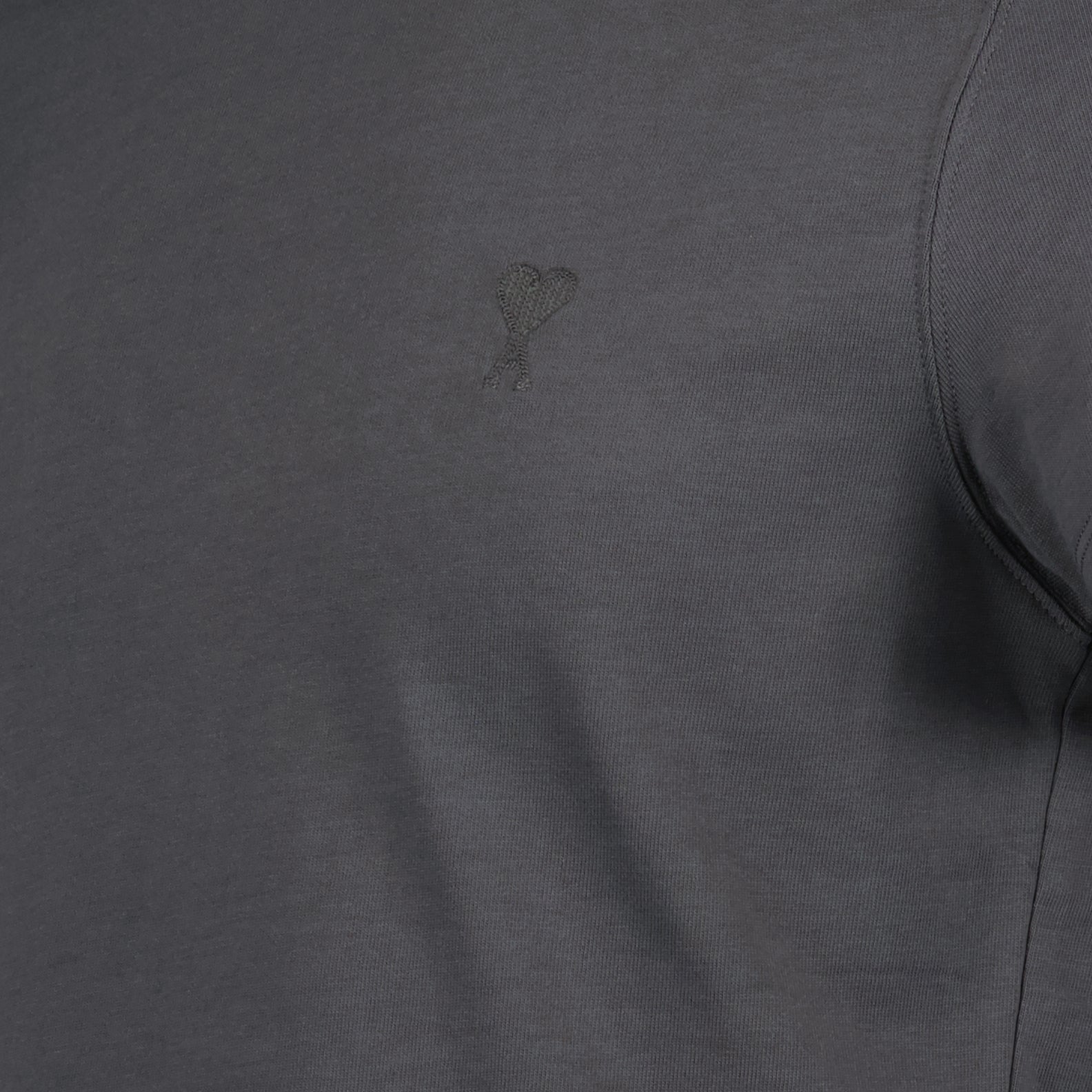 Camisetas T-shirt Ami de Coeur Ami PARIS Gris Unisexo