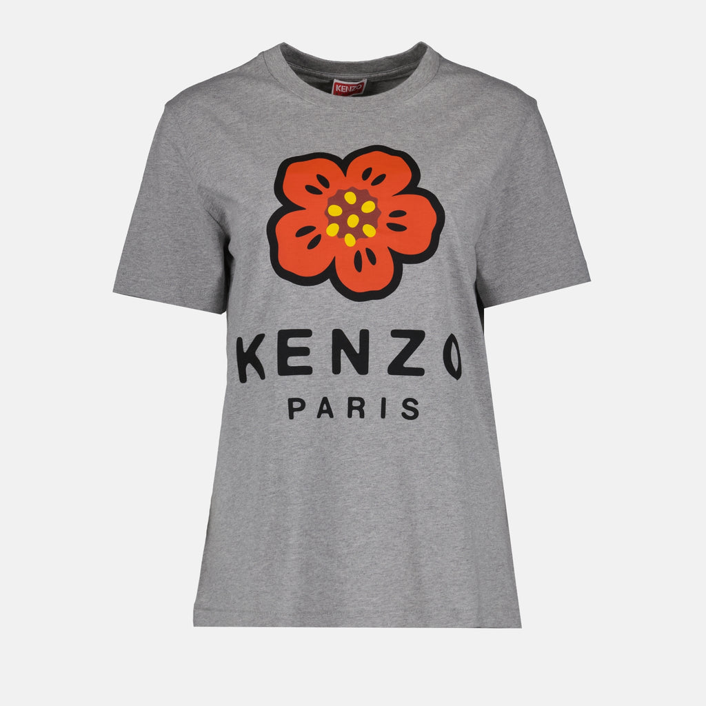 티셔츠 T-shirt Boke Flower Kenzo 회색 Femme