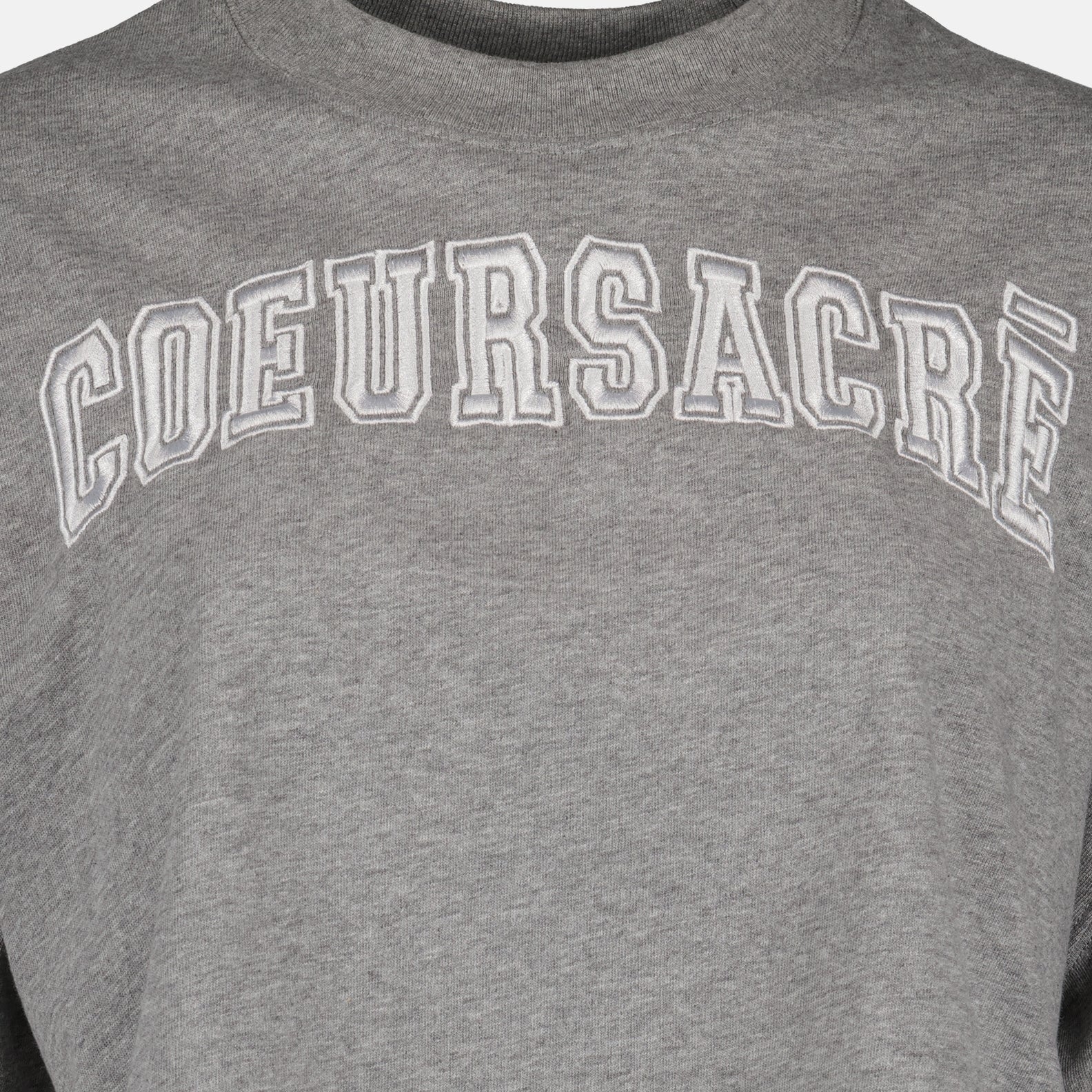 티셔츠 T-shirt Coeur sacré Ami PARIS 회색 Femme