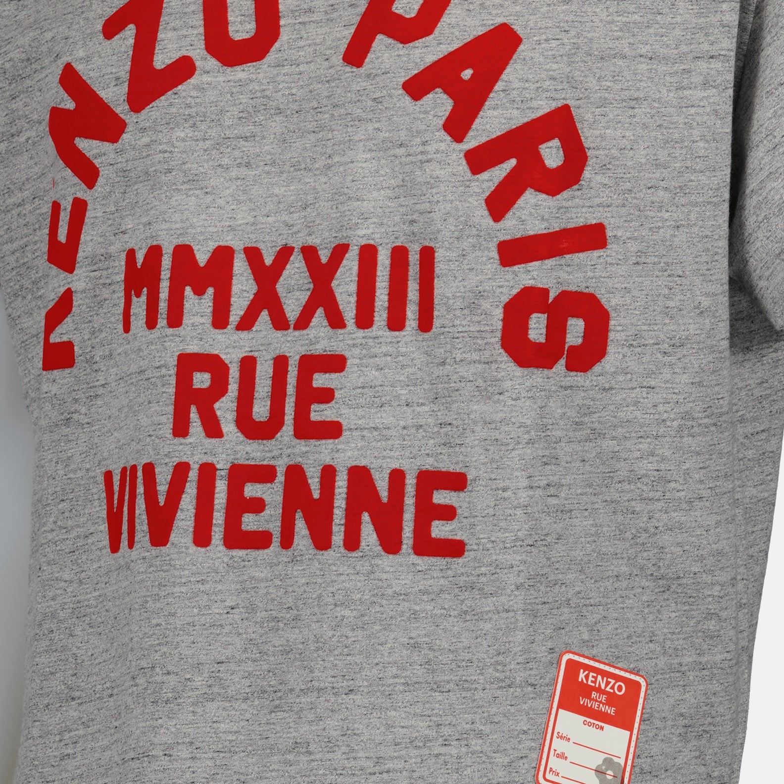 Camisetas T-shirt Rue Vivienne Kenzo Cinza Homme