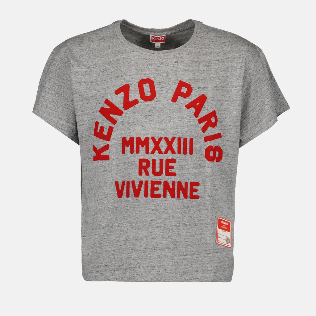 Camisetas T-shirt Rue Vivienne Kenzo Cinza Homme
