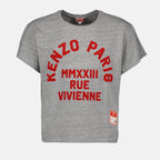 Camisetas T-shirt Rue Vivienne Kenzo Cinza Homme